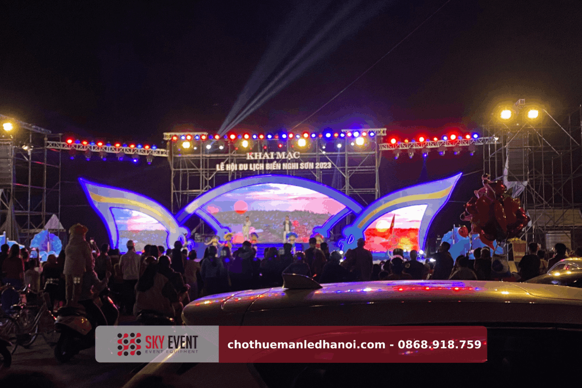 SKY EVENT chuyên cung cấp cho thuê màn hình Led sự kiện uy tín, chất lượng